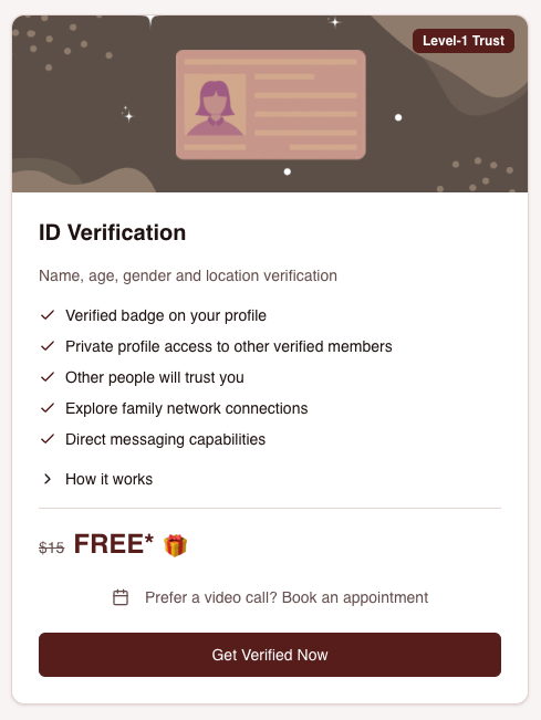 id verification request snapshot